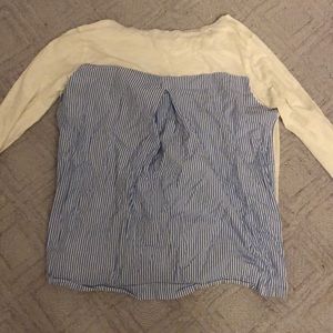 VINEYARD VINES white long sleeve top